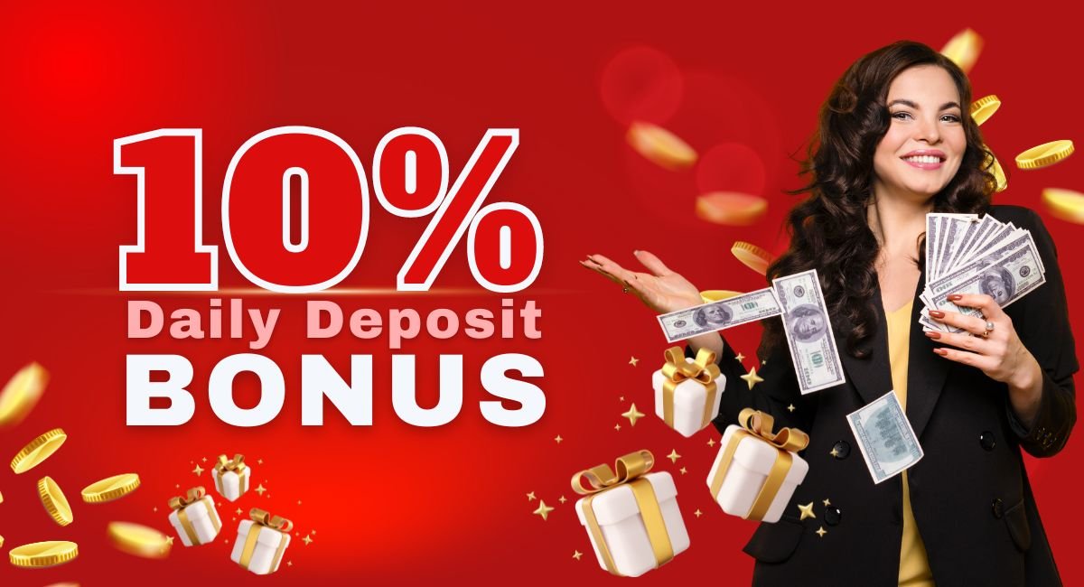 10% Daily Deposit Bonus in the Philippines