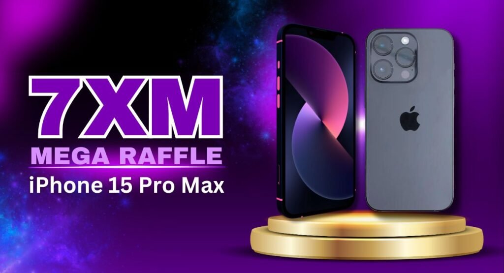 7XM Mega Raffle iPhone 15 Pro Max in the Philippines