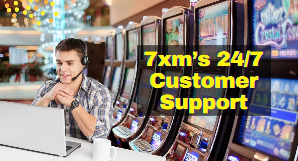 7xm's customer support banner