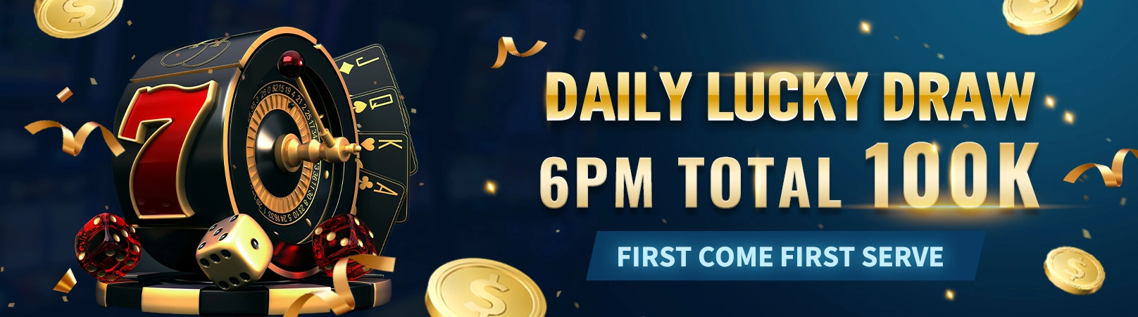 Daily lucky draw 6pm